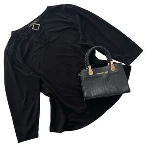 Elegant Black Women's Blouse